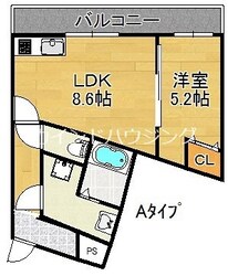 グランエクラ玉出東の物件間取画像